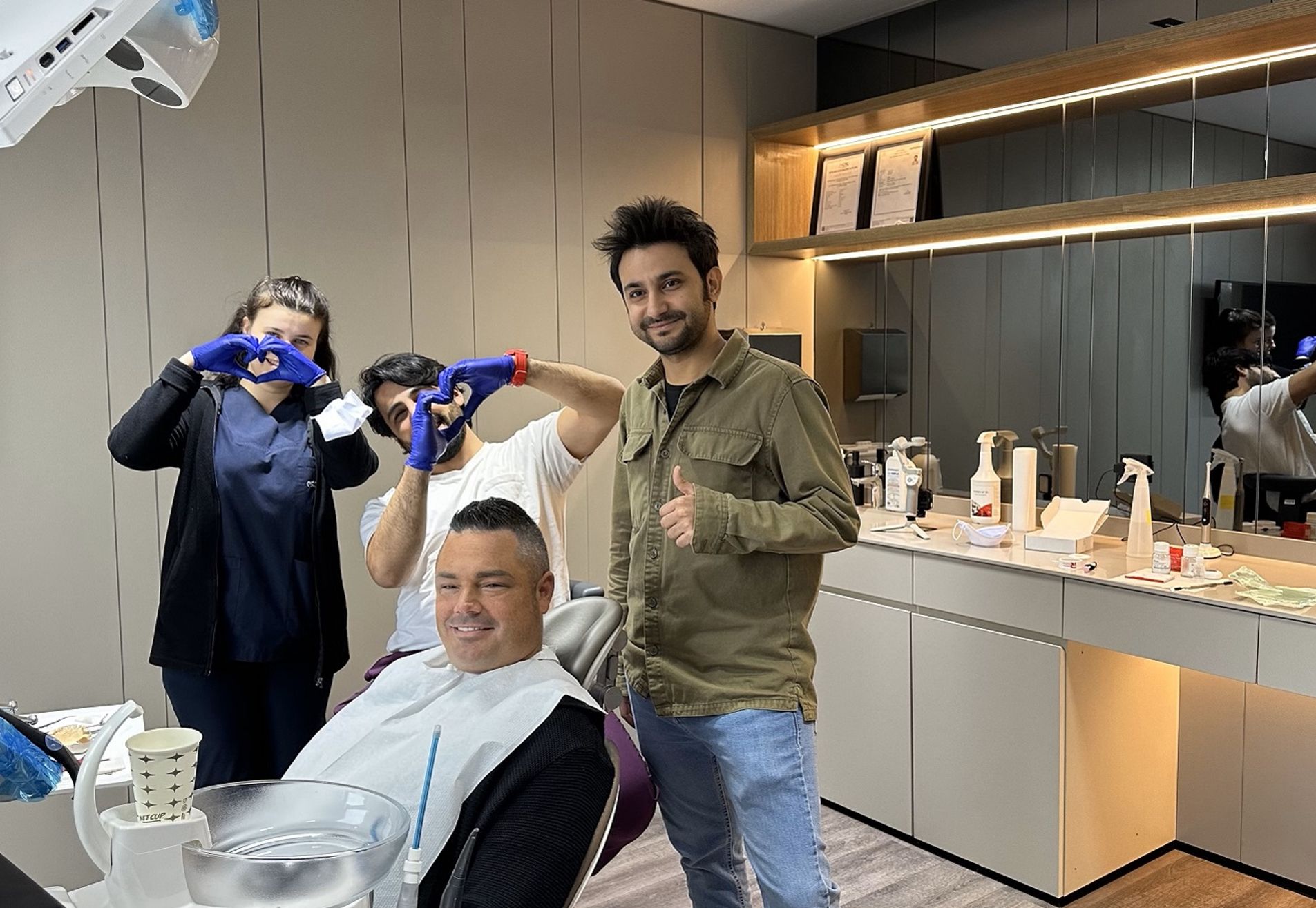 Brian, ik heb eindelijk die Hollywood Smile